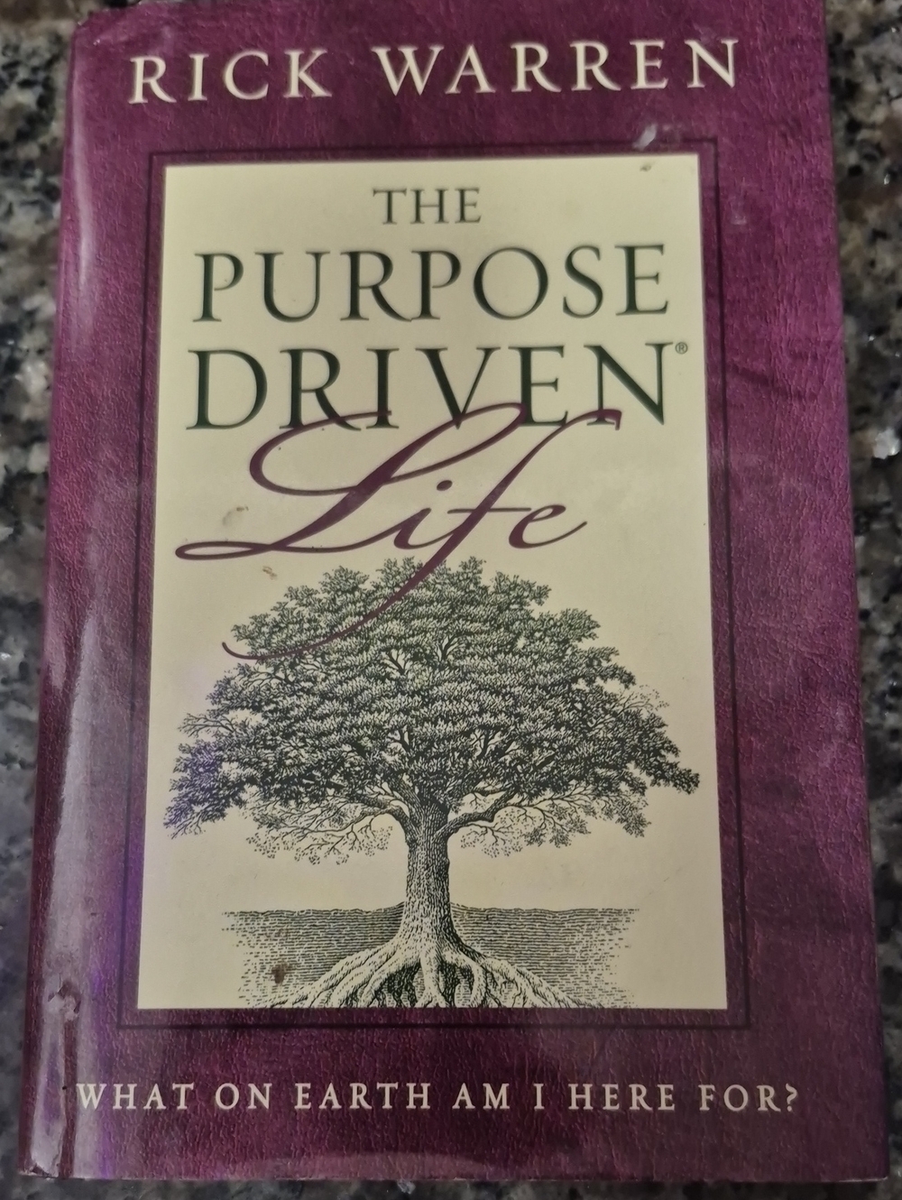 The Purpose Driven Life by - Purple Hardcover